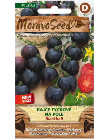 Rajče BLACKBALL tyč.polní černé MS.