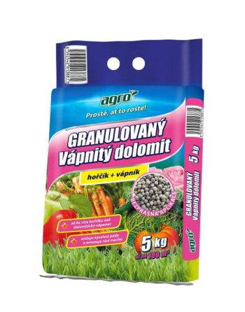 Vápenec dolomitický GRANULOVANÝ- 5kg