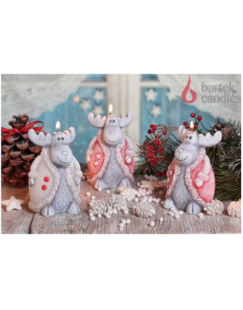 Svíčka Sobík figurka Renifer 125mm