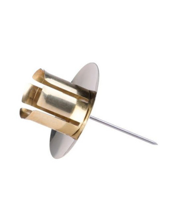 Bodec zlatý na konickou svíčku S 41