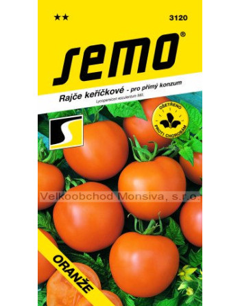 Rajče ORANŽE keř.přímý konzum
