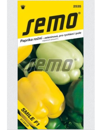 Paprika SMILE F1 k rychlení, pole