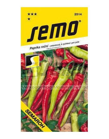 Paprika SEMAROH nepálivý ber.roh