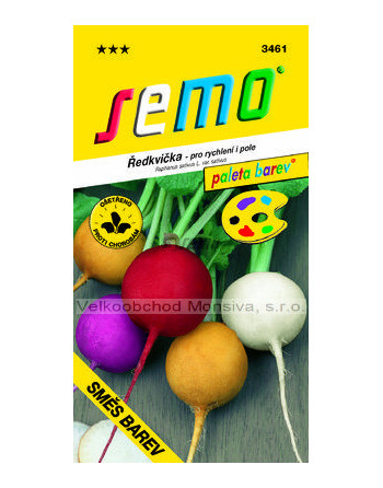 Ředkvička SMĚS BAREV