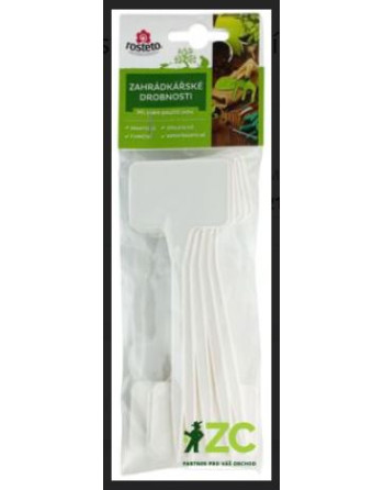 Štítek zapich.135bílá/15x5,5,x3,5cm/10ks