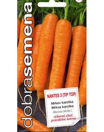 Mrkev Nantes 3/TIP TOP) Dobrá semena