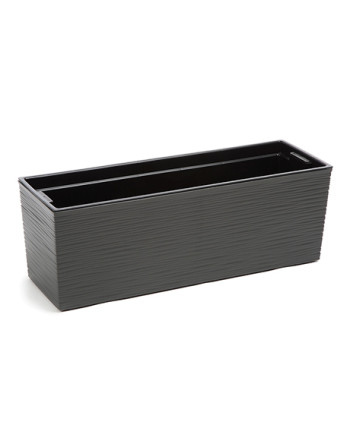 Truhlík BEGONIA VRUB190x560x195mm antrac
