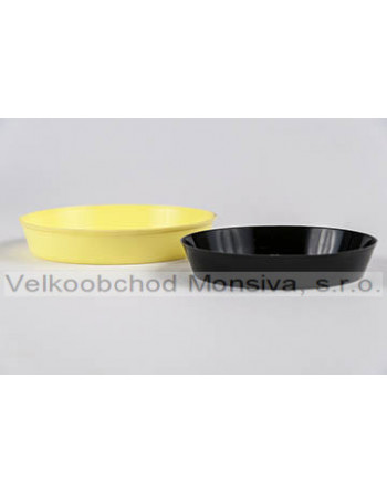 miska 10 cm žlutá, černá