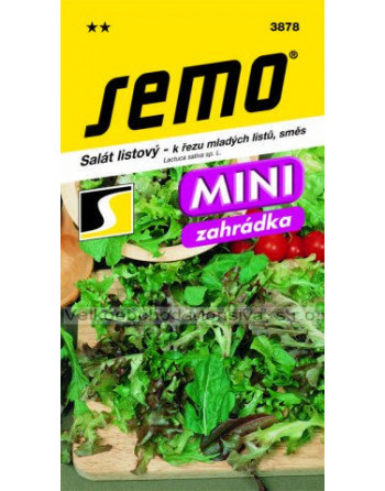 Salát listový k řezu mladých listů, směs